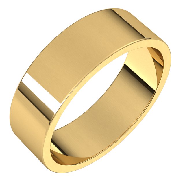 Wedding Bands - Flat Bands