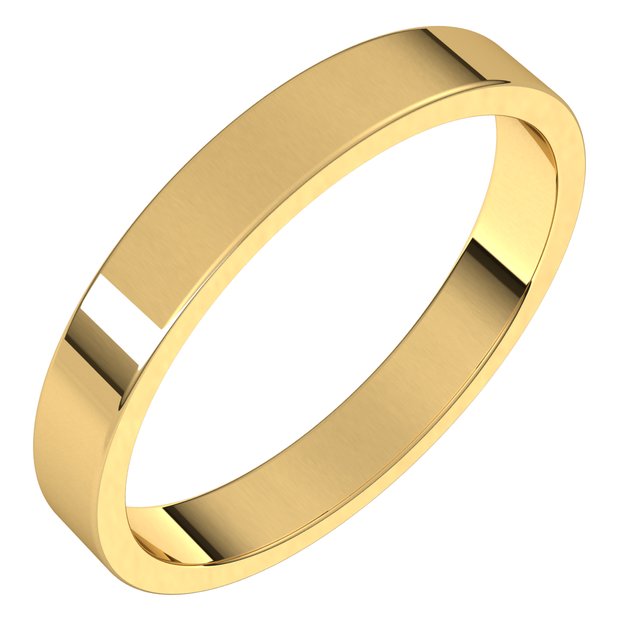 Wedding Bands - Flat Bands