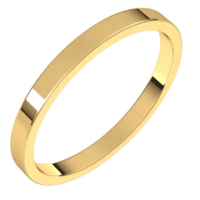 Wedding Bands - Flat Bands