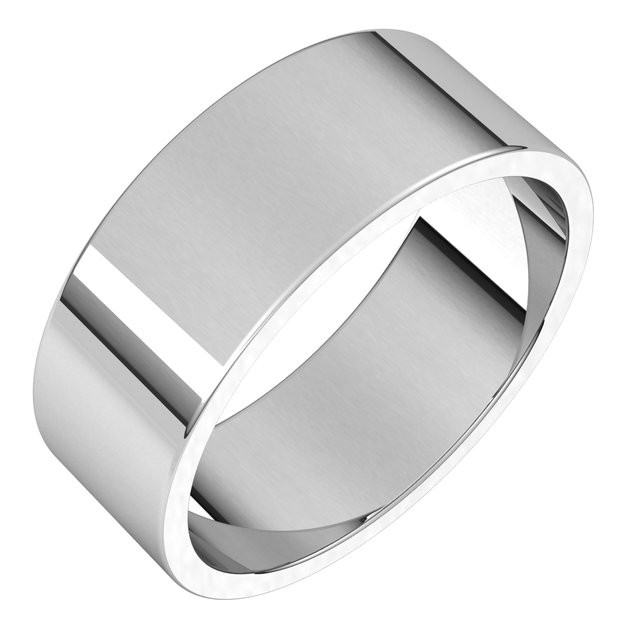 Wedding Bands - Flat Bands