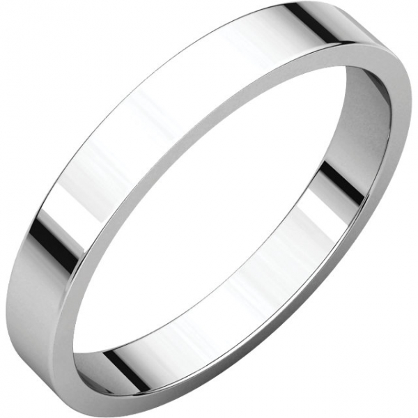 Wedding Bands - Flat Bands