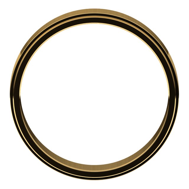 Wedding Bands - Flat Edge Bands - image #2