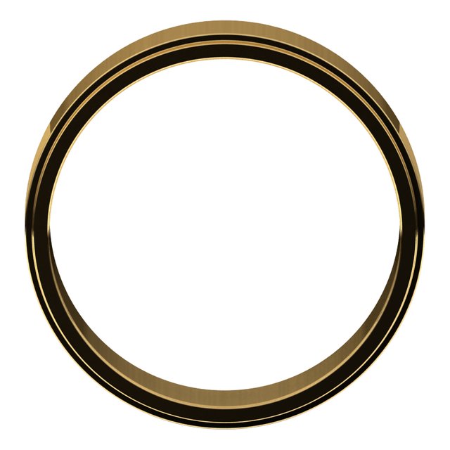 Wedding Bands - Flat Edge Bands - image #2