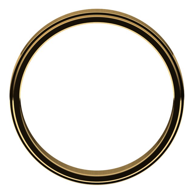 Wedding Bands - Flat Edge Bands - image #2
