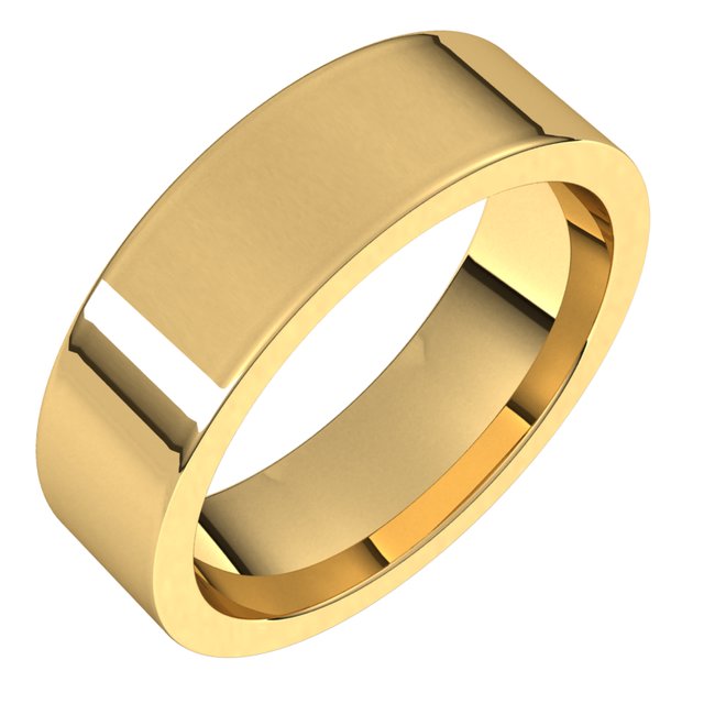 Wedding Bands - 6mm Wedding Band