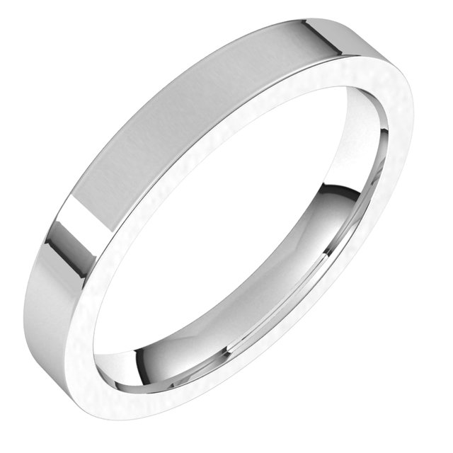 Wedding Bands - 3mm Wedding Band
