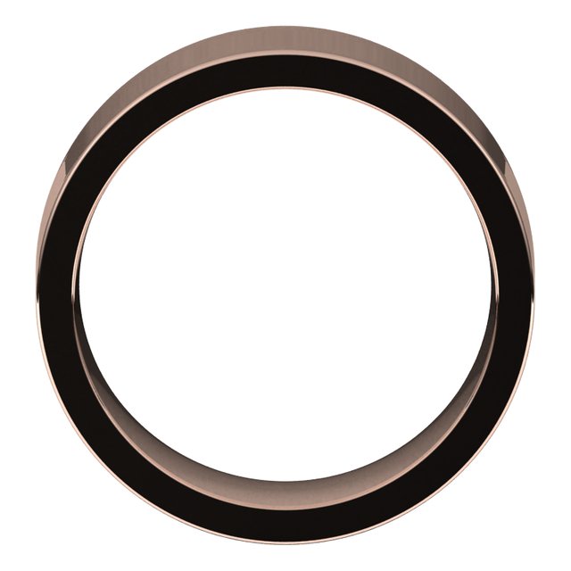 Wedding Bands - Flat Comfort-Fit Bands - image #2