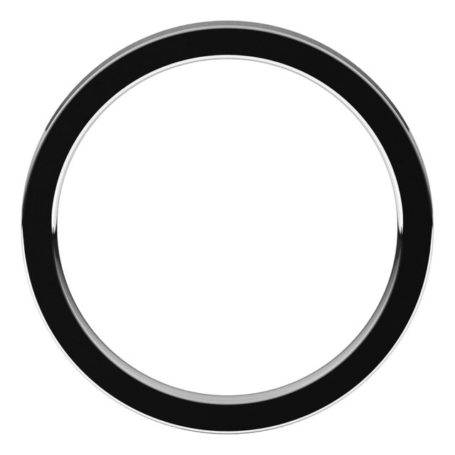 Wedding Bands - Flat Comfort-Fit Bands - image #2
