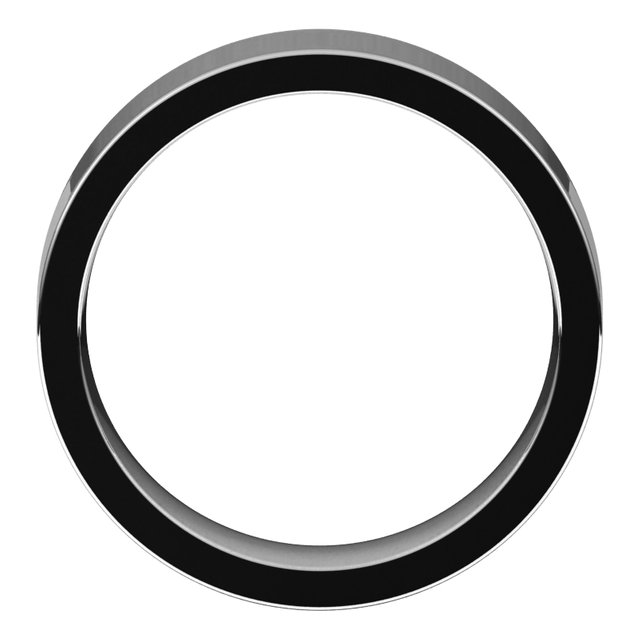 Gemstone Rings - Flat Comfort-Fit Bands - image #2