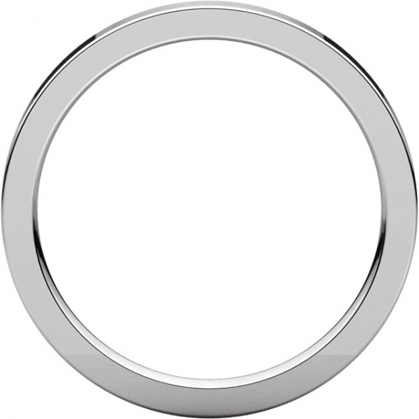 Wedding Bands - Flat Comfort-Fit Bands - image #2
