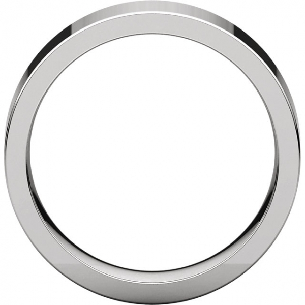 Wedding Bands - Flat Comfort-Fit Bands - image #2
