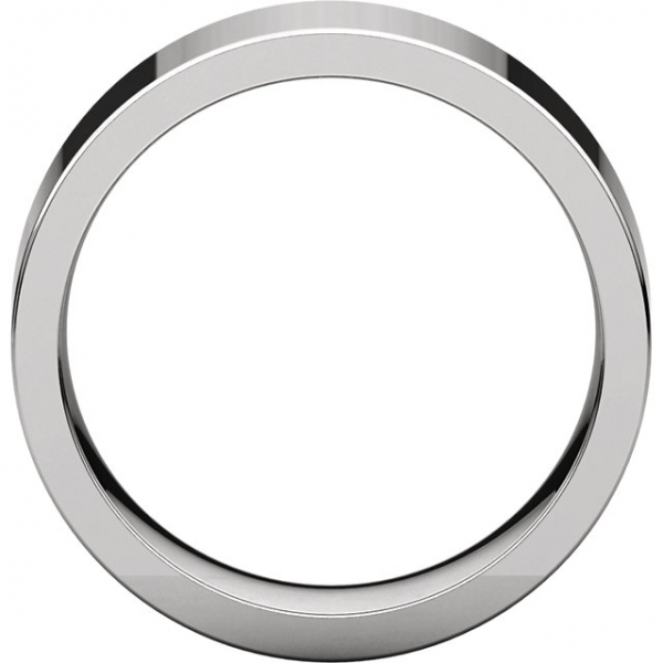 Gemstone Rings - Flat Comfort-Fit Bands - image #2