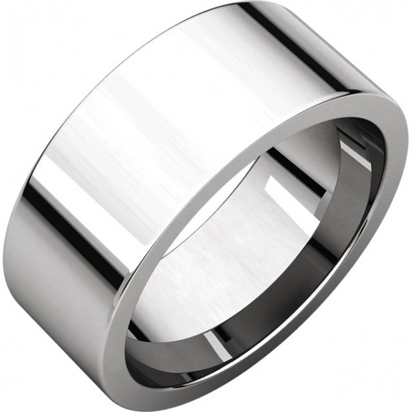 Wedding Bands - Flat Comfort-Fit Bands