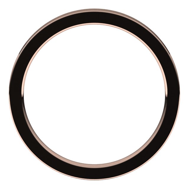Wedding Bands - 2mm Wedding Band - image #2