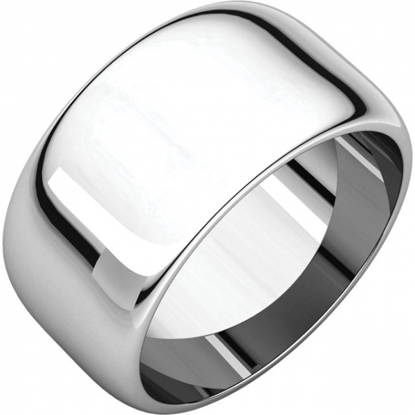 Gemstone Rings - Half Round Bands