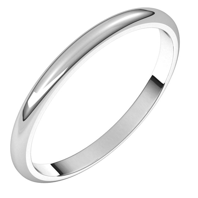 Wedding Bands - Half Round Bands