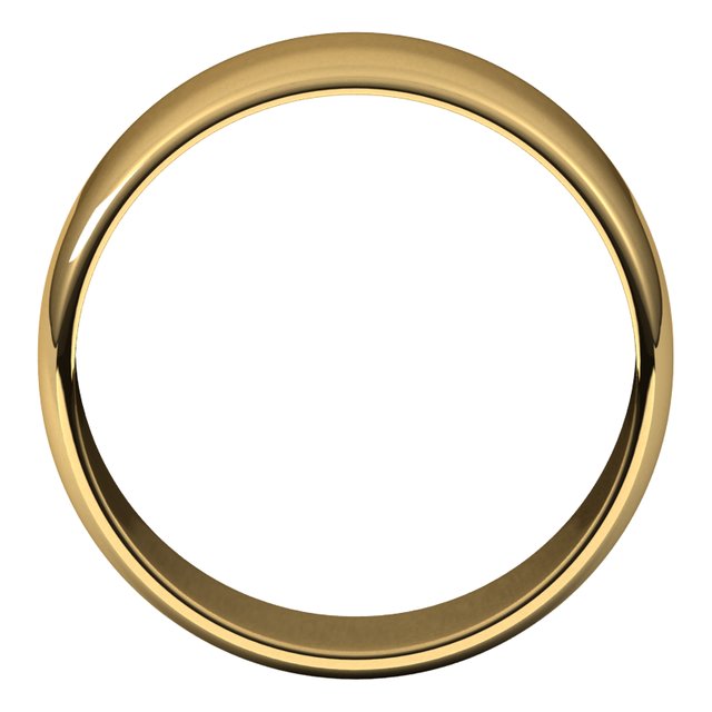 Wedding Bands - Half Round Light Bands - image #2