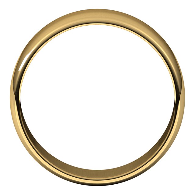 Wedding Bands - Half Round Light Bands - image #2