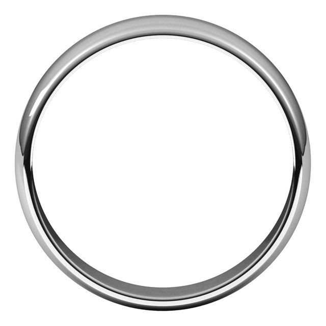 Wedding Bands - Half Round Light Bands - image #2