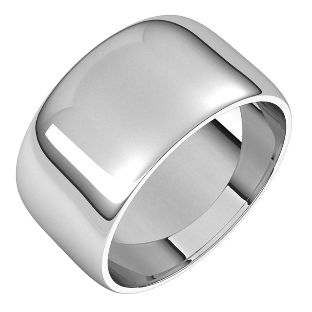 Gemstone Rings - Half Round Light Bands