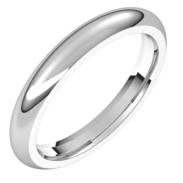 Wedding Bands - Comfort-Fit Bands