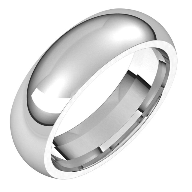 Wedding Bands - Comfort-Fit Bands