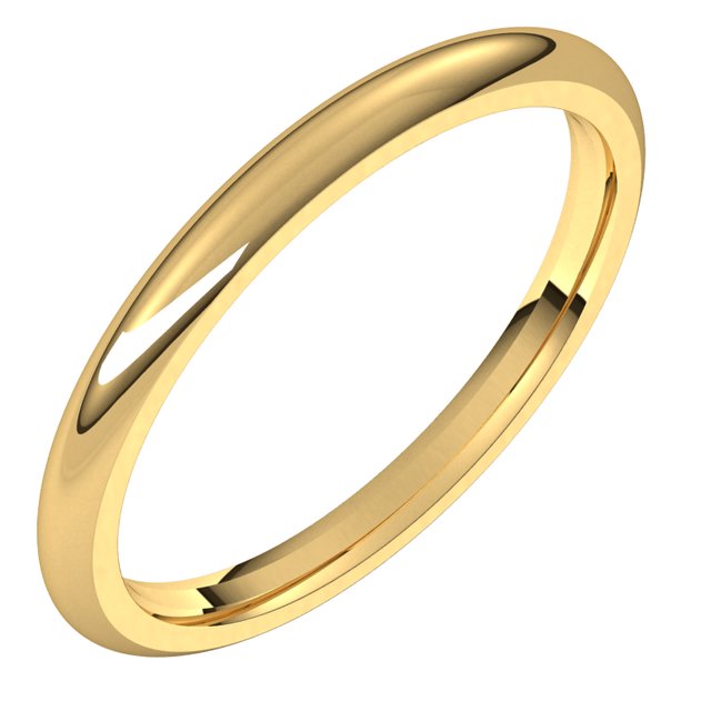 Wedding Bands - Comfort-Fit Bands