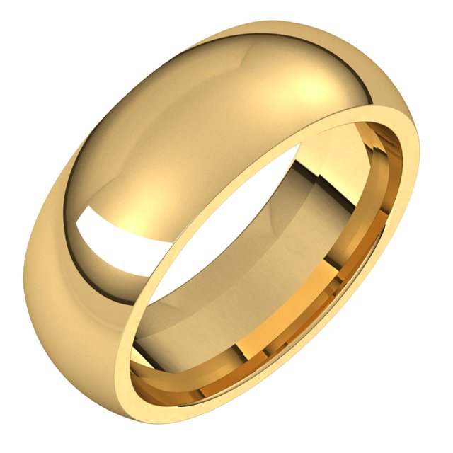 Wedding Bands - Comfort-Fit Bands