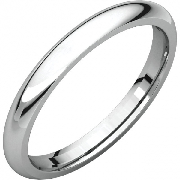 Wedding Bands - Comfort-Fit Bands