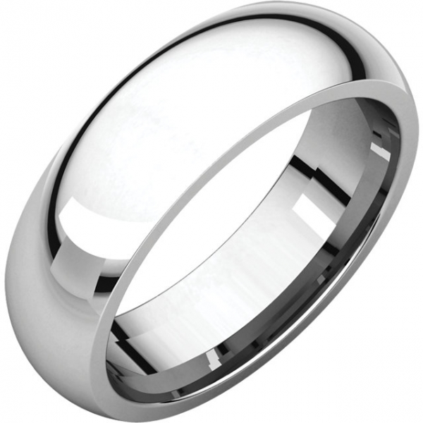 Wedding Bands - Comfort-Fit Bands