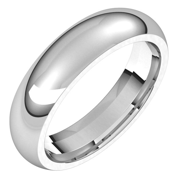 Wedding Bands - Comfort-Fit Bands