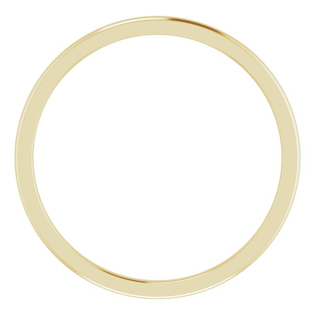 Wedding Bands - 1mm Wedding Band - image #2