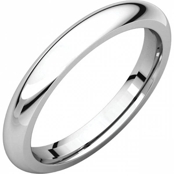 Wedding Bands - Comfort-Fit Bands