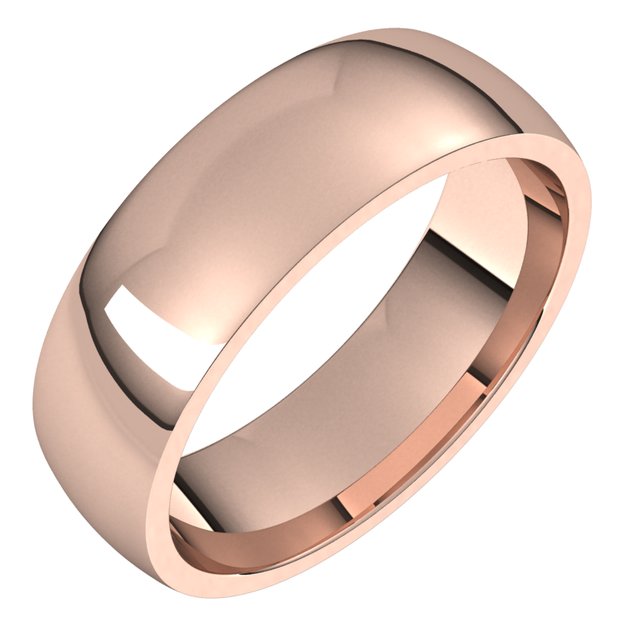 Wedding Bands - Light Comfort-Fit Bands