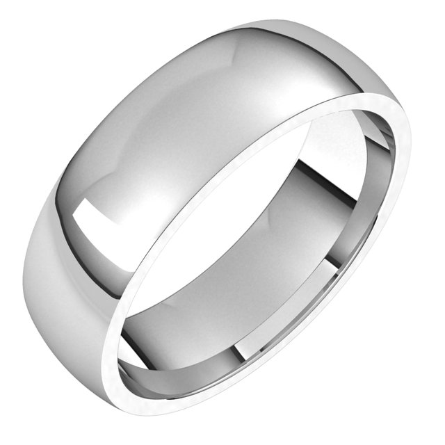 Wedding Bands - Light Comfort-Fit Bands