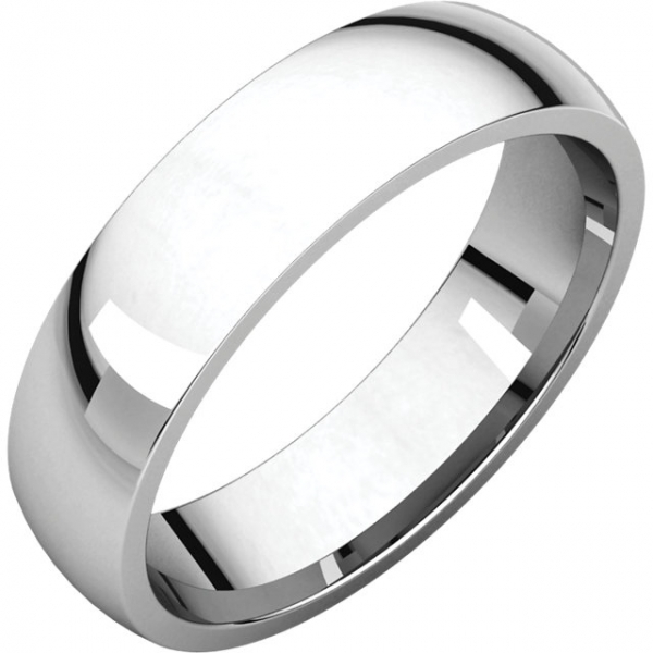Wedding Bands - Light Comfort-Fit Bands