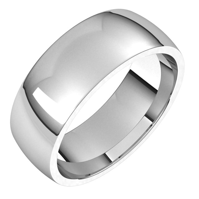 Wedding Bands - Light Comfort-Fit Bands