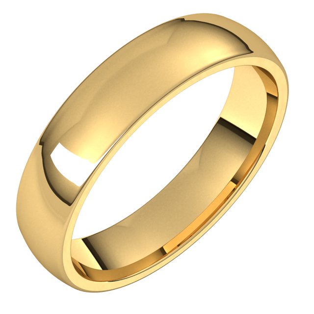 Wedding Bands - Light Comfort-Fit Bands