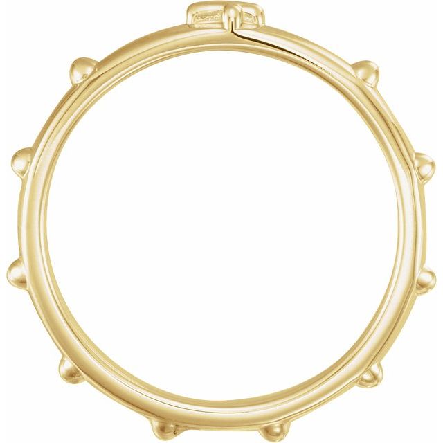 Fashion Rings - Rosary Ring - image #2