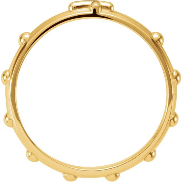 Fashion Rings - Rosary Ring - image #2