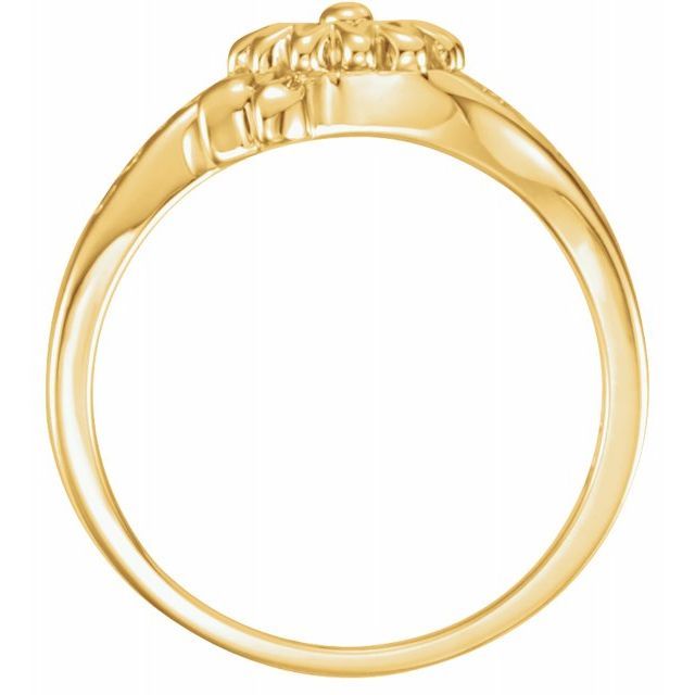 Gemstone Rings - Love Waits Chastity Ring - image #2