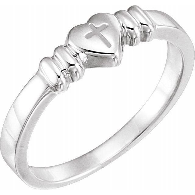 Rings - Heart & Cross Chastity Ring