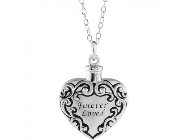 Necklaces - Forever Loved Ash Holder Necklace