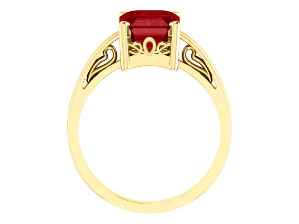 Anniversary Bands - Scroll Setting® Ring - image 2