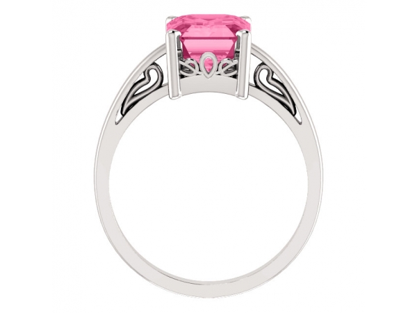 Diamond Fashion Rings - Scroll Setting® Ring - image #2