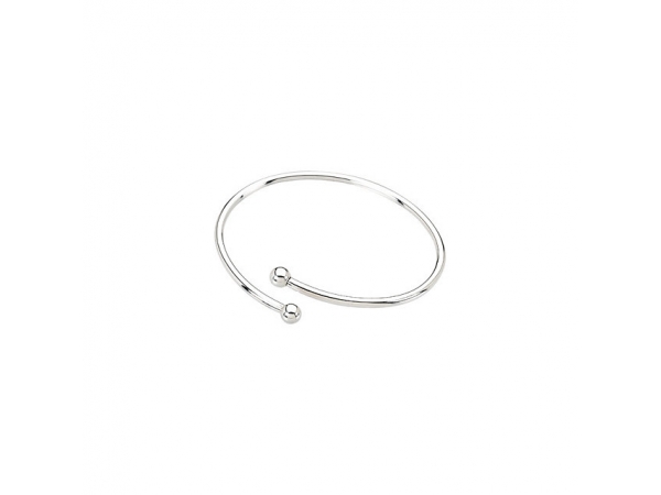 Kera® Sterling Silver Bangle Bracelet  by Stuller