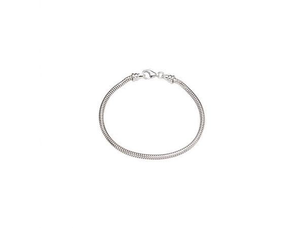 Diamond Bracelets - Kera® 3.0 MM Sterling Silver Snake Bracelet