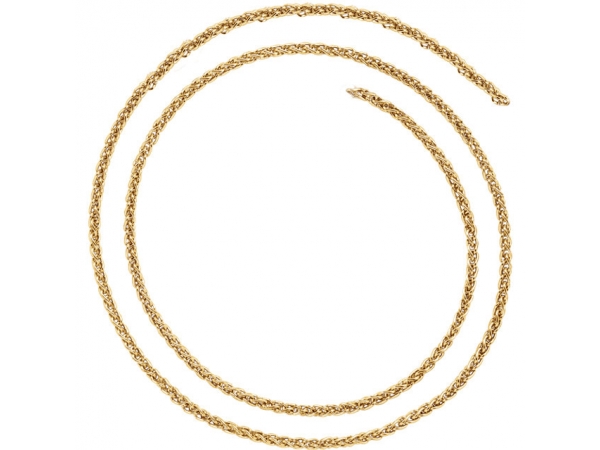 2.4mm Wheat Chain by Stuller