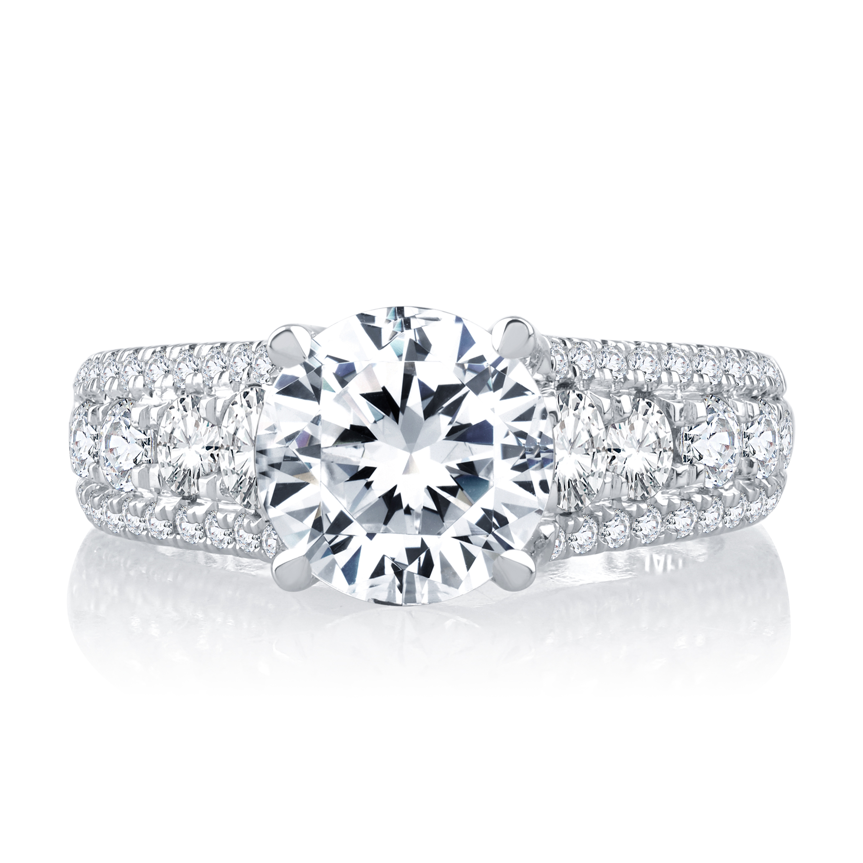 Diamond Engagement Ring Image 2 Sather's Leading Jewelers Fort Collins, CO