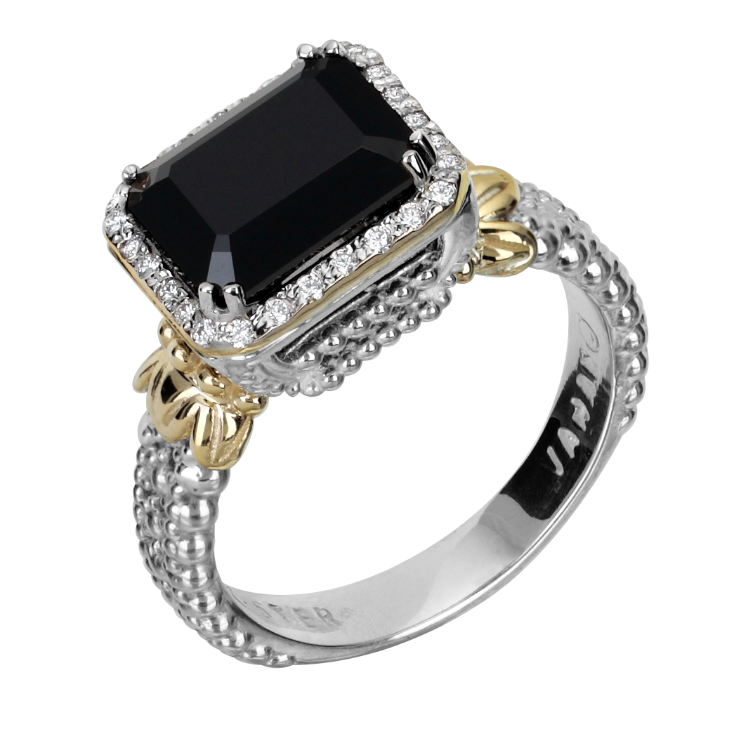 Vahan Sterling Silver & Yellow Gold Gemstone Fashion Ring Javeri Jewelers Inc Frisco, TX